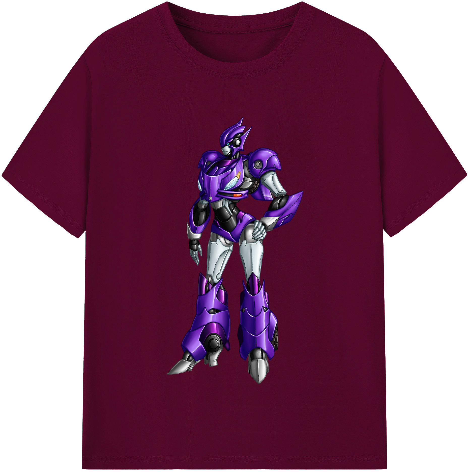 （画像用）  レディースカジュアルプリントTシャツ（綿100％）